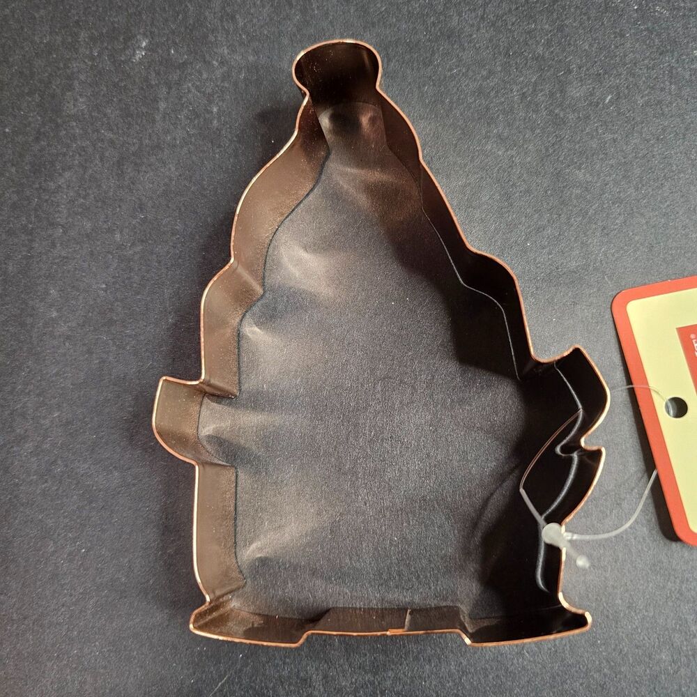 NWT Gnome Copper Cookie Cutter Christmas Elf Cookie Baking